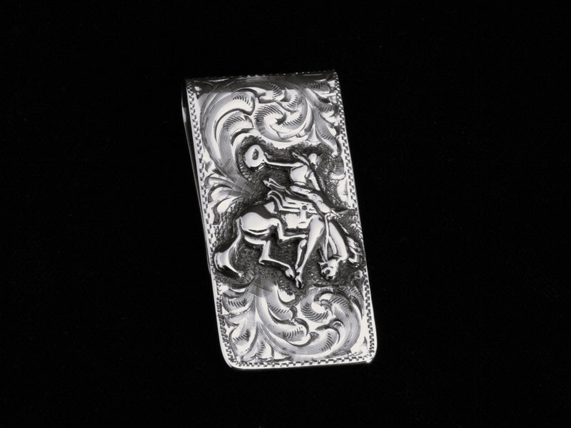 Bronc Money Clip, Two Colors