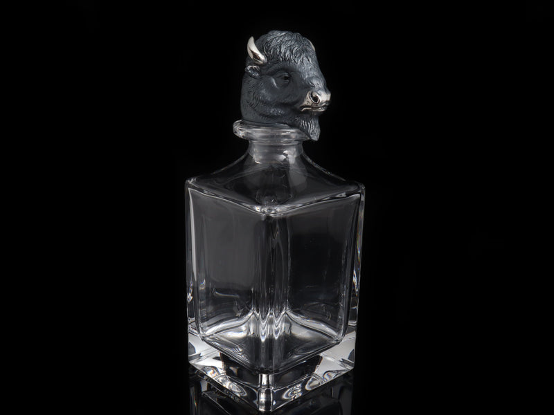 American Bison Decanter