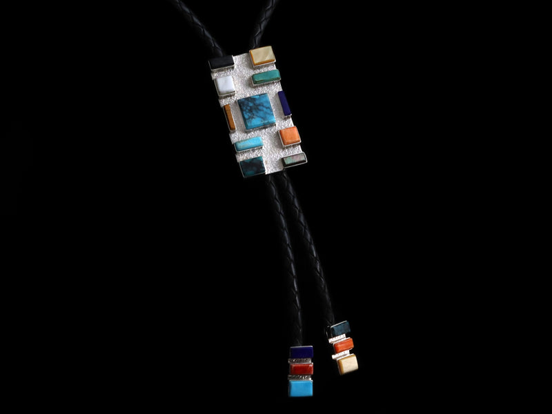 Art Deco Stone Bolo