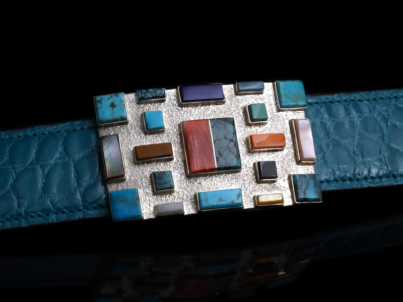 Art Deco Stone Buckle