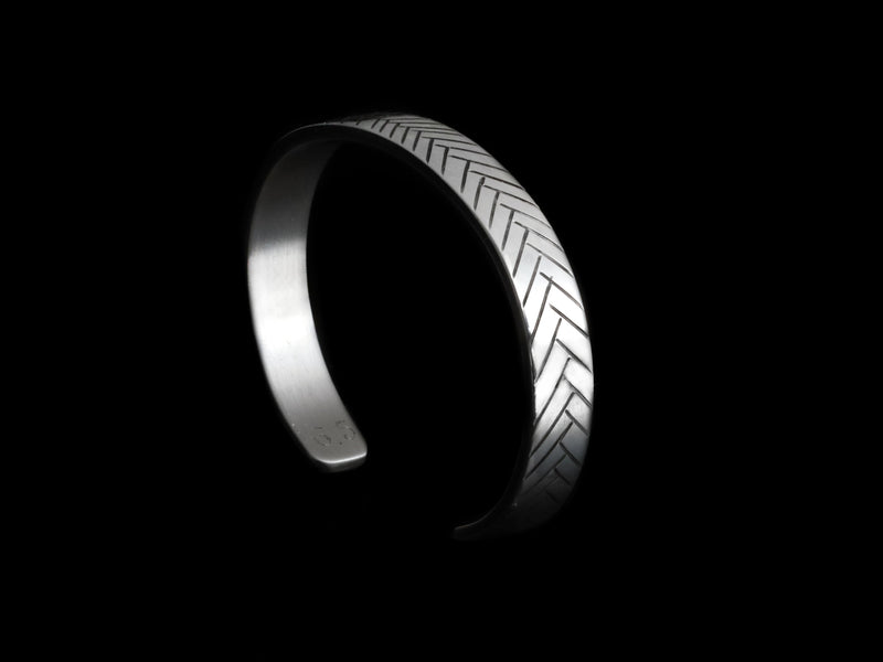 Large Style Herringbone Cuff