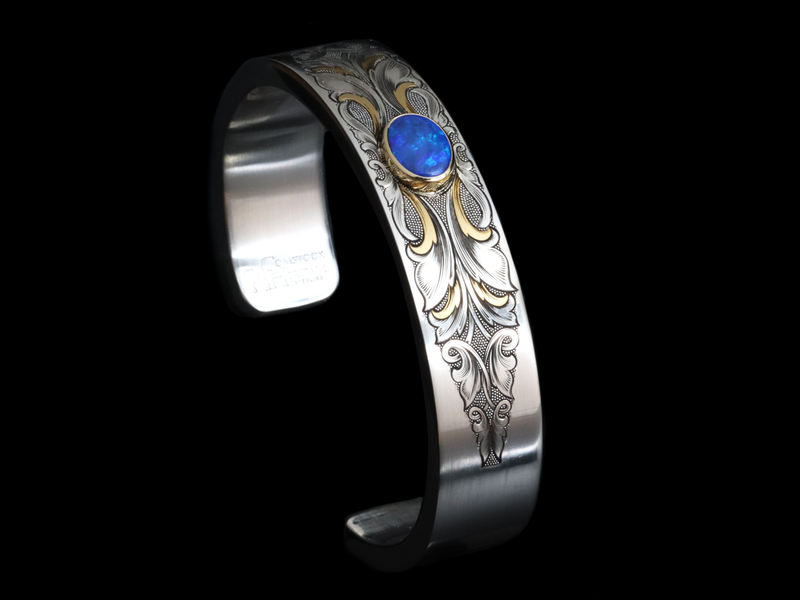 W. Sammut Cuff , Blue Opal