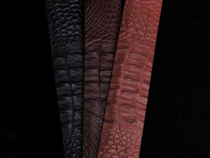 Classic Hornback Alligator Straps, 4 Colors (Special Order)