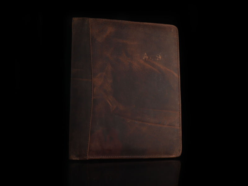 Hand Crafted Leather Portfolios (In Stock)