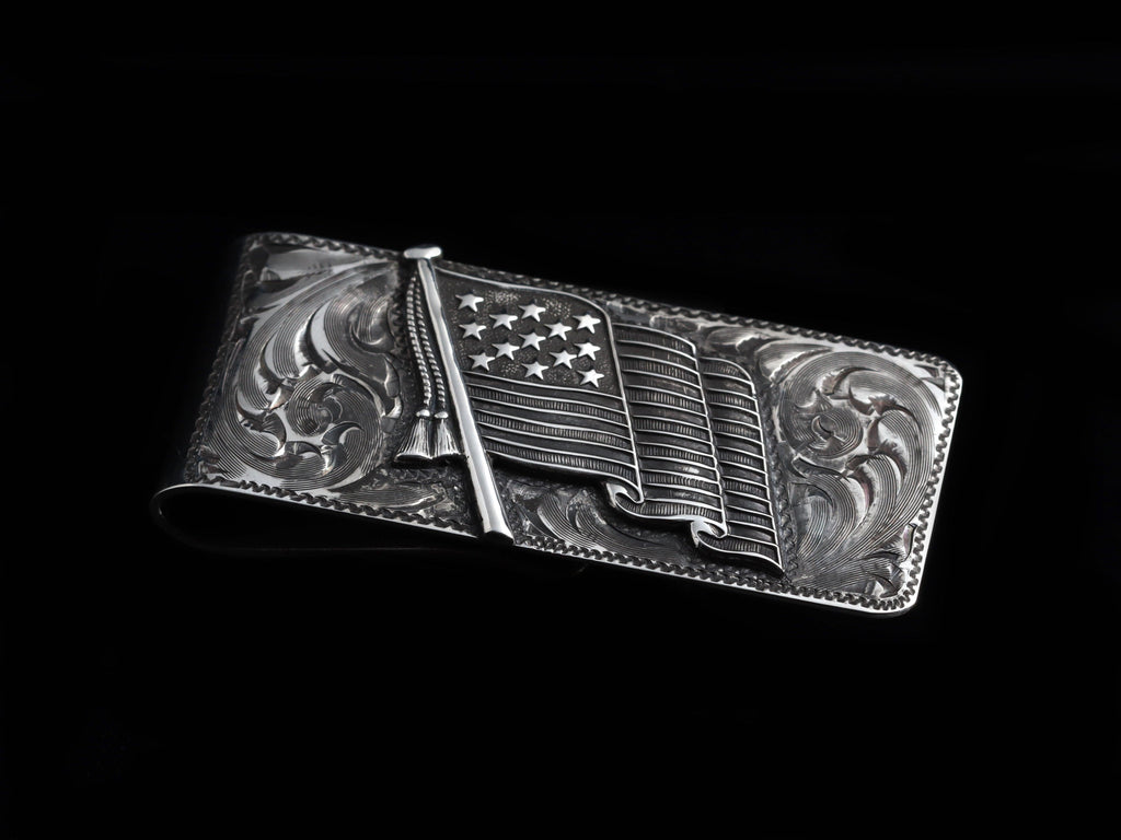 American Flag Money Clip - HardwareForGentlemen.com