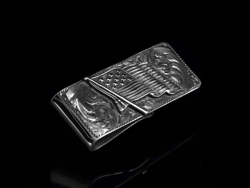 American Flag Money Clip - HardwareForGentlemen.com