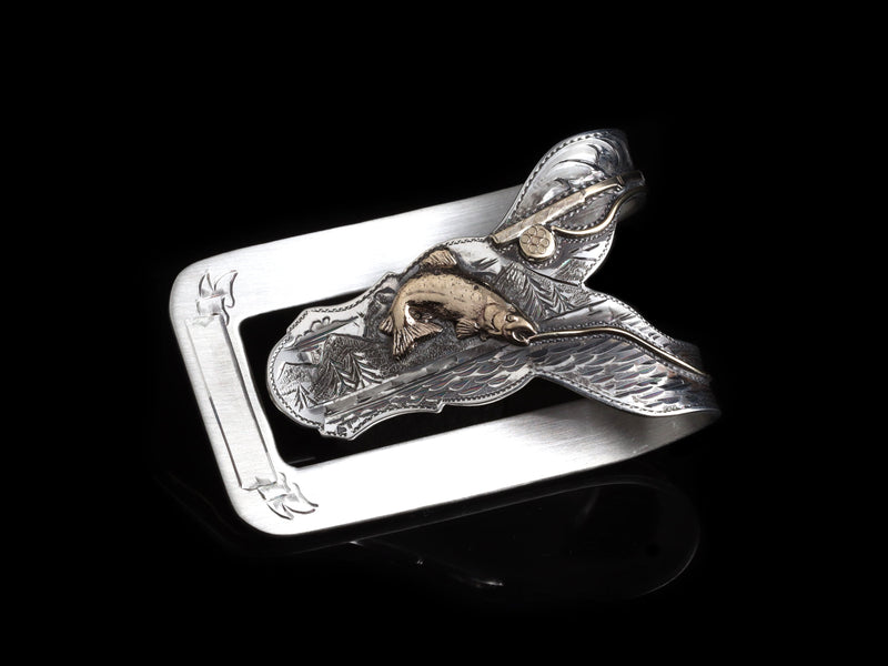 Fly Fishing Money Clip