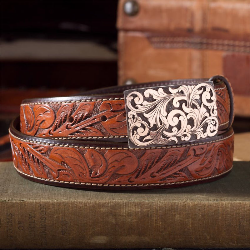 Tyson Swirl 14K Belt Buckles Comstock Heritage 