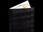 Matte Black Alligator Wallet