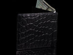 Matte Black Alligator Wallet