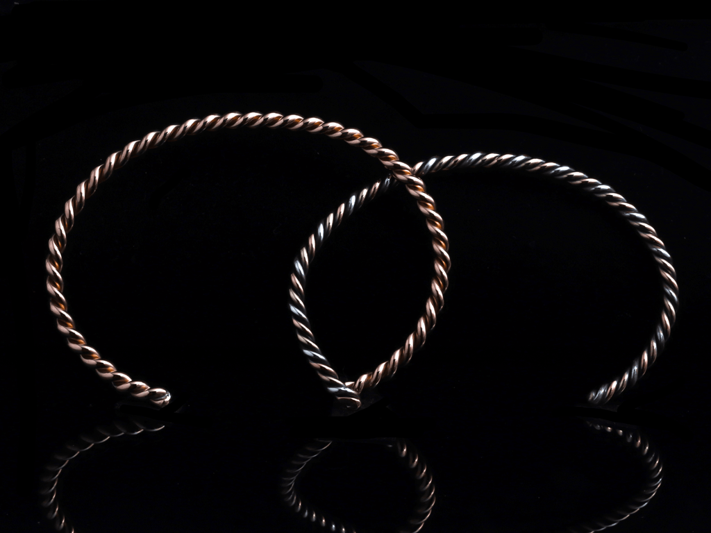 Twist Bracelet, Two Colors - HardwareForGentlemen.com