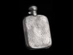 Carved Longhorn Flask, Two Colors - HardwareForGentlemen.com
