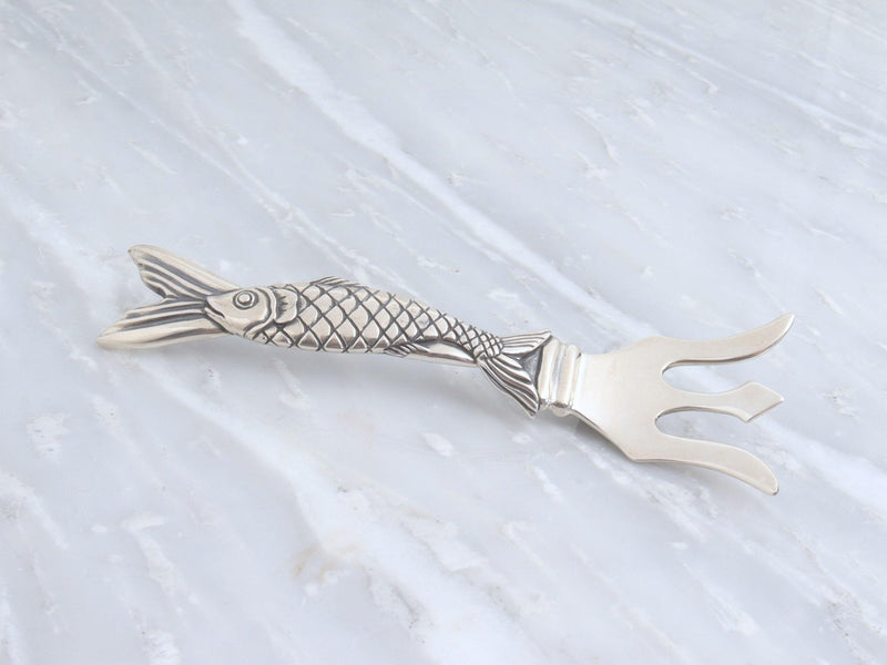 Sterling Silver Sardine Fork - HardwareForGentlemen.com