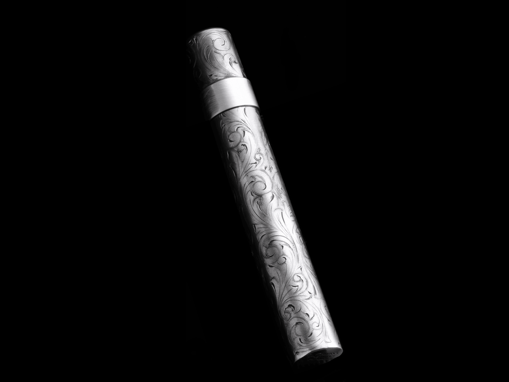 Sterling Silver Cigar Tube - Comstock Heritage, Inc.