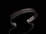 SM Pebble Cuff 14k - HardwareForGentlemen.com