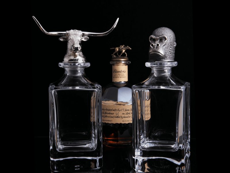 Longhorn Decanter - HardwareForGentlemen.com