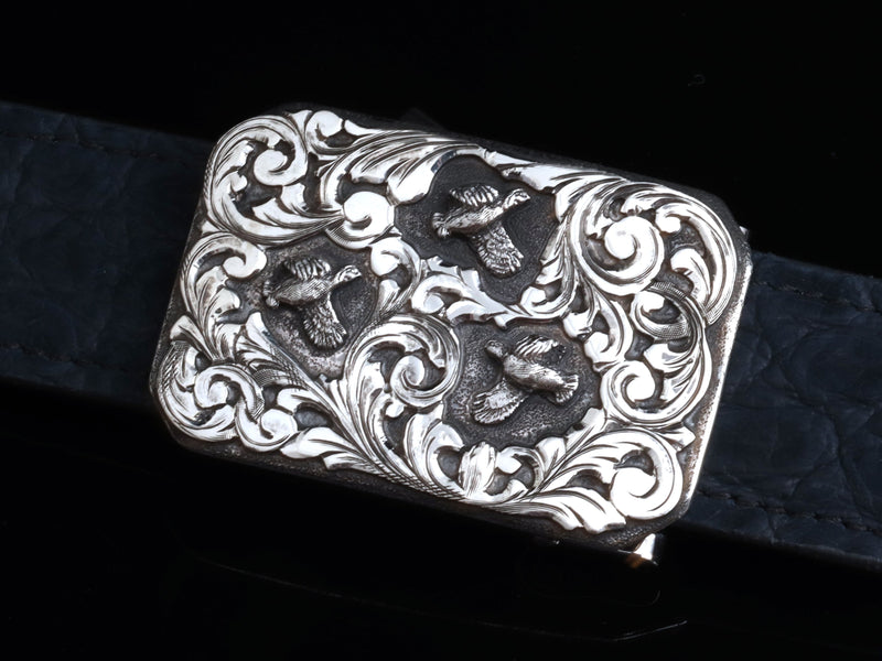 Executive Quail Sterling silver