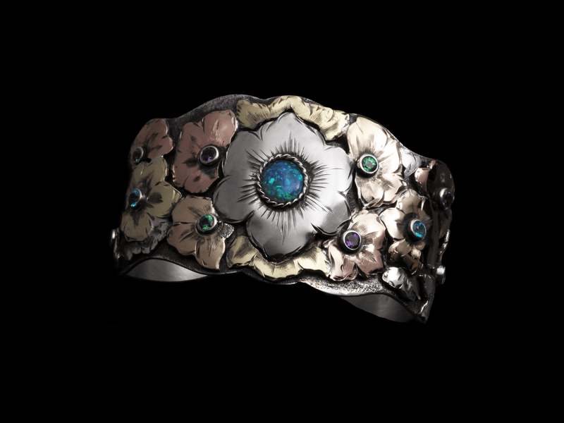 Flower Garden Cuff - HardwareForGentlemen.com