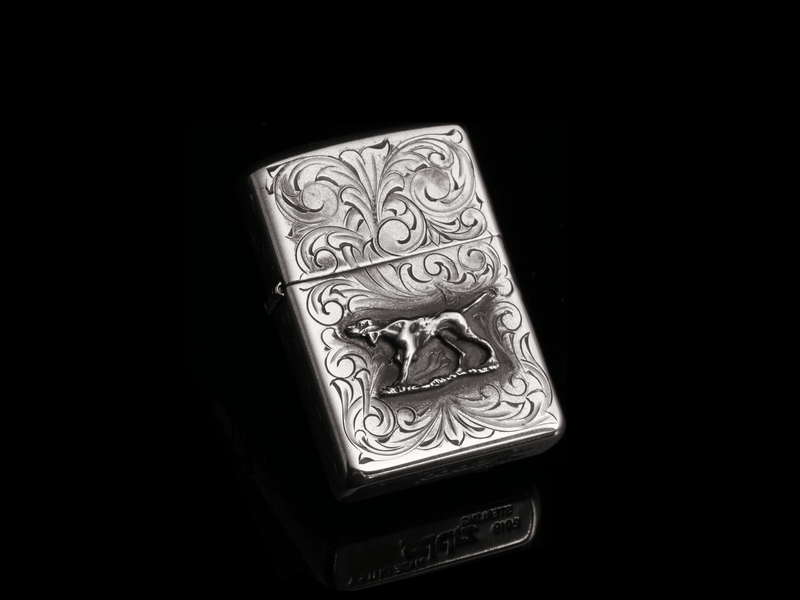 Hunting Dog Lighter - HardwareForGentlemen.com