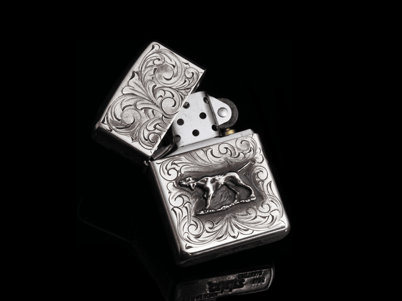 Hunting Dog Lighter - HardwareForGentlemen.com