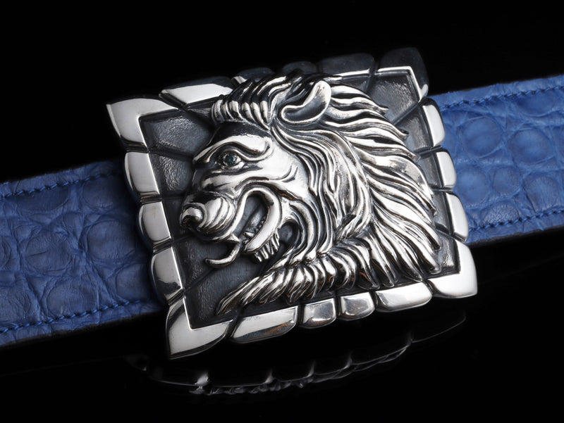 Lion Rampant buckle Jeff Deegan Designs 