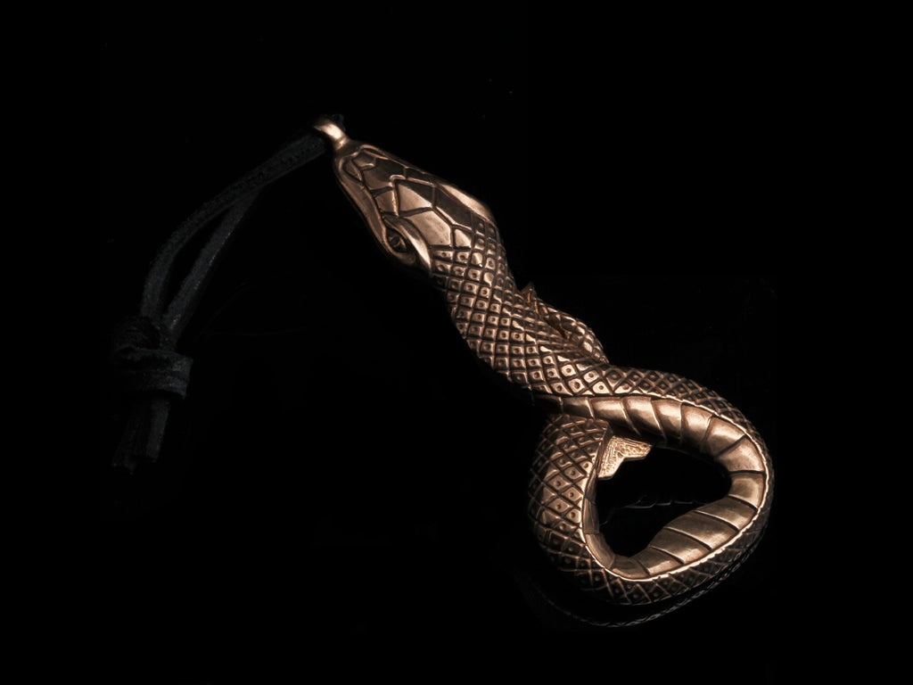 Snake Bottle Opener gifts Jeff Deegan Designs 