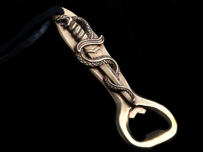 Snake & Dagger Bottle Opener