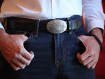AQ50RN SS, Two Sizes Belt Buckles Comstock Heritage 