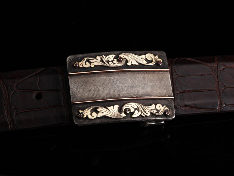 Mason Ricci 14k Belt Buckles Comstock Heritage 