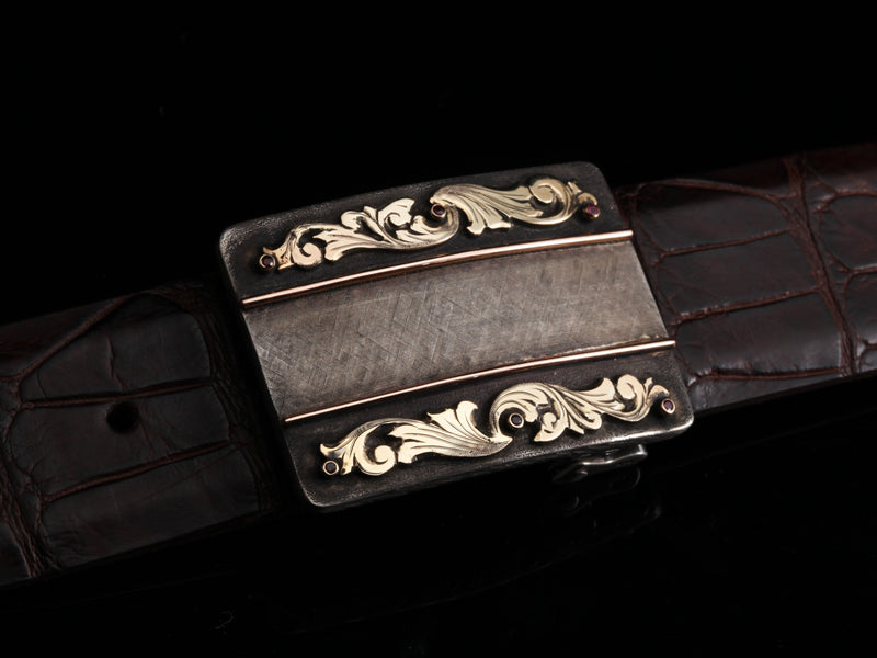 Mason Ricci 14k Belt Buckles Comstock Heritage 