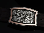 Patterson Henry, Two Colors Belt Buckles Comstock Heritage 