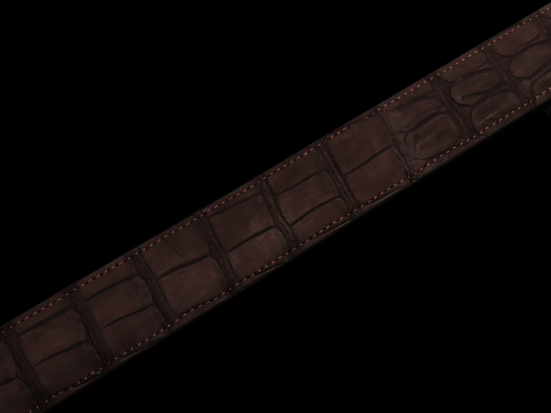 Suede Alligator Belt Straps