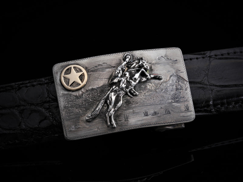 Tyson Lone Ranger Belt Buckles Comstock Heritage 