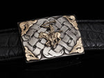 Tyson Dorset Figures, Two Ways Belt Buckles Comstock Heritage 
