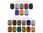 Python Belt Straps, 20 Colors (Special Order)