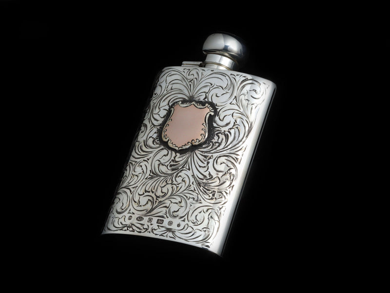 Monogram Flask - HardwareForGentlemen.com