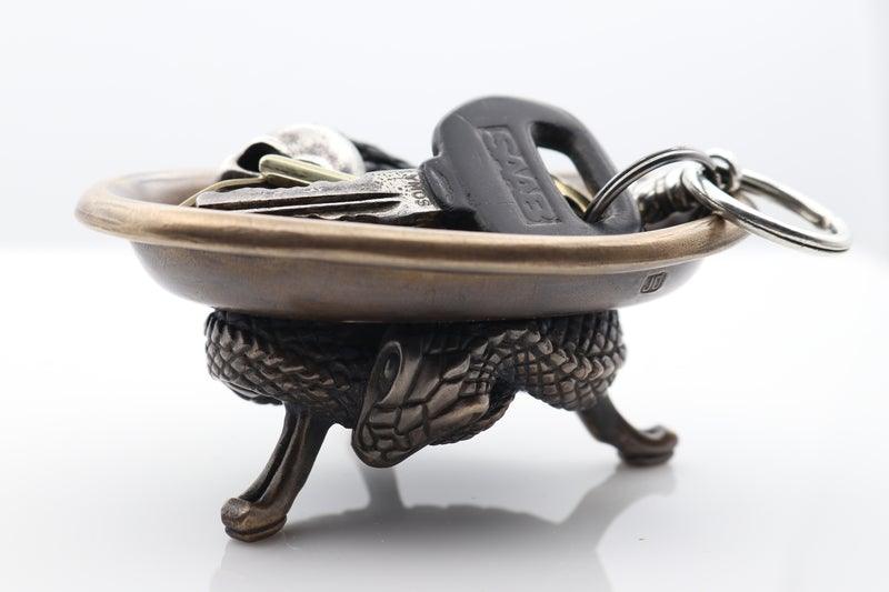 Coiled Snake Valet Tray - HardwareForGentlemen.com