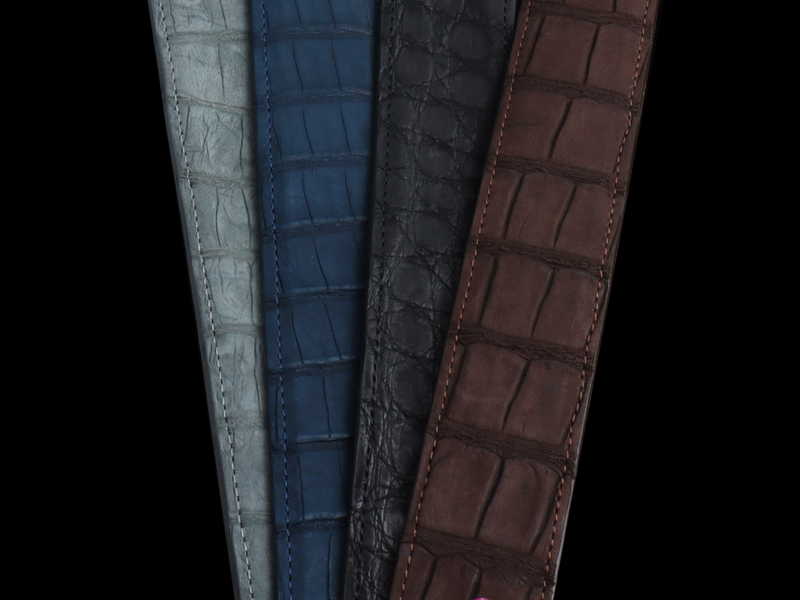Suede Alligator Belt Straps *New Color*