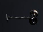 Vintage Tigers Eye Tie Tack - HardwareForGentlemen.com